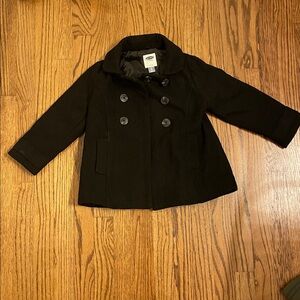 Old Navy Black Kids Pea Coat